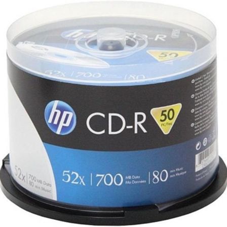 HP CD-R CRE00017-3 700 MB 52X (50 unidades) HP CD-R CRE00017-3 700 MB 52X (50 unidades)
